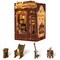 CUTEBEE Book Nook Kit Memories Music Bookshop DIY Miniature House Shelf Insert Decor Diorama Kit